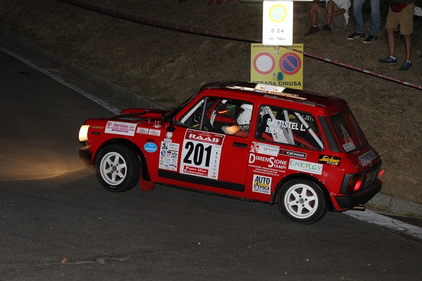 Trofeo A112 Abarth Yokohama: tris di Battistel al RAAB.