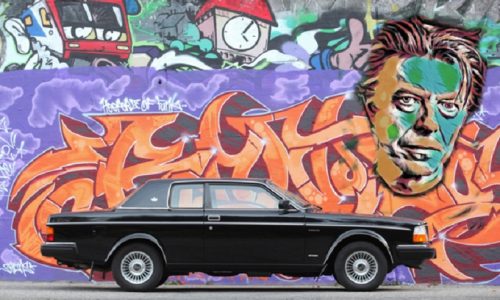 Record per la Volvo 262C Bertone di David Bowie.