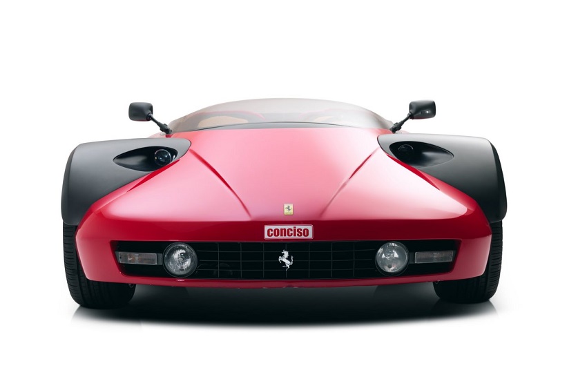 Ferrari Conciso, esemplare unico e irripetibile, all’asta a Montecarlo.
