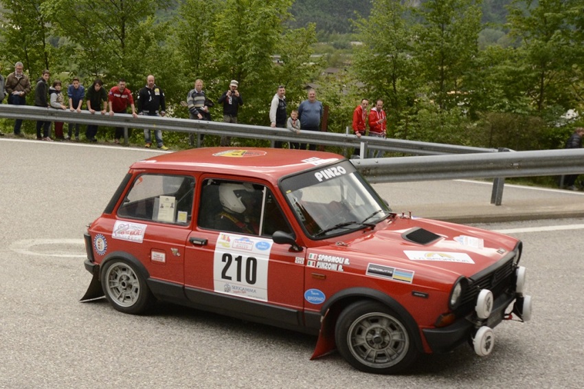 Al Valsugana arrivano le A112 Abarth del Trofeo 2018.