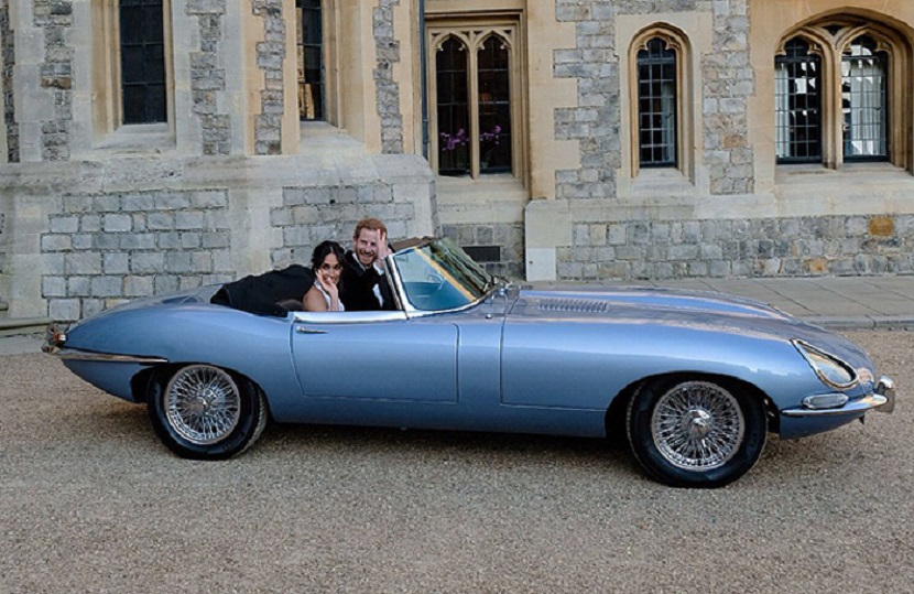 Svelati i segreti della Jaguar E-Type Zero di Harry e Meghan.