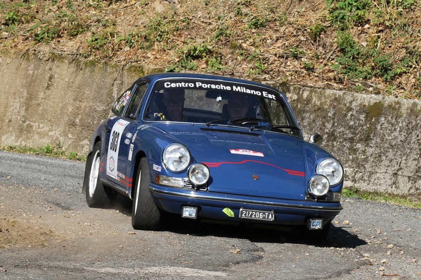 8° Rally Lana Storico: due Porsche trionfano nelle gare di regolarità.