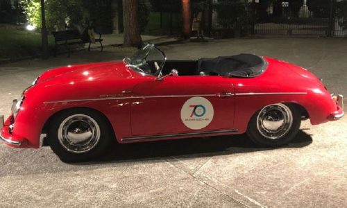70 Porsche su strade Lazio per i 70 anni della casa di Stoccarda.