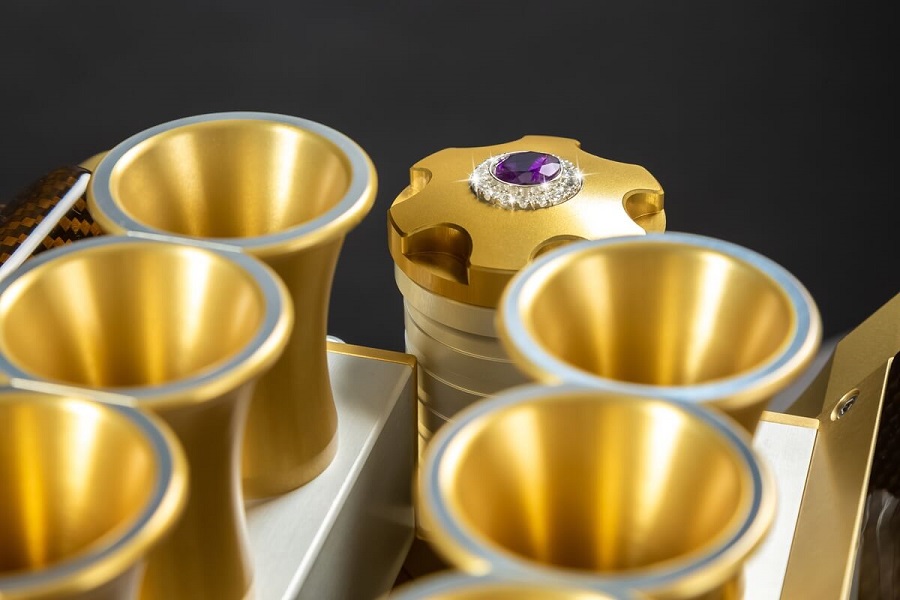 Una macchina per caffè espresso veramente regale.