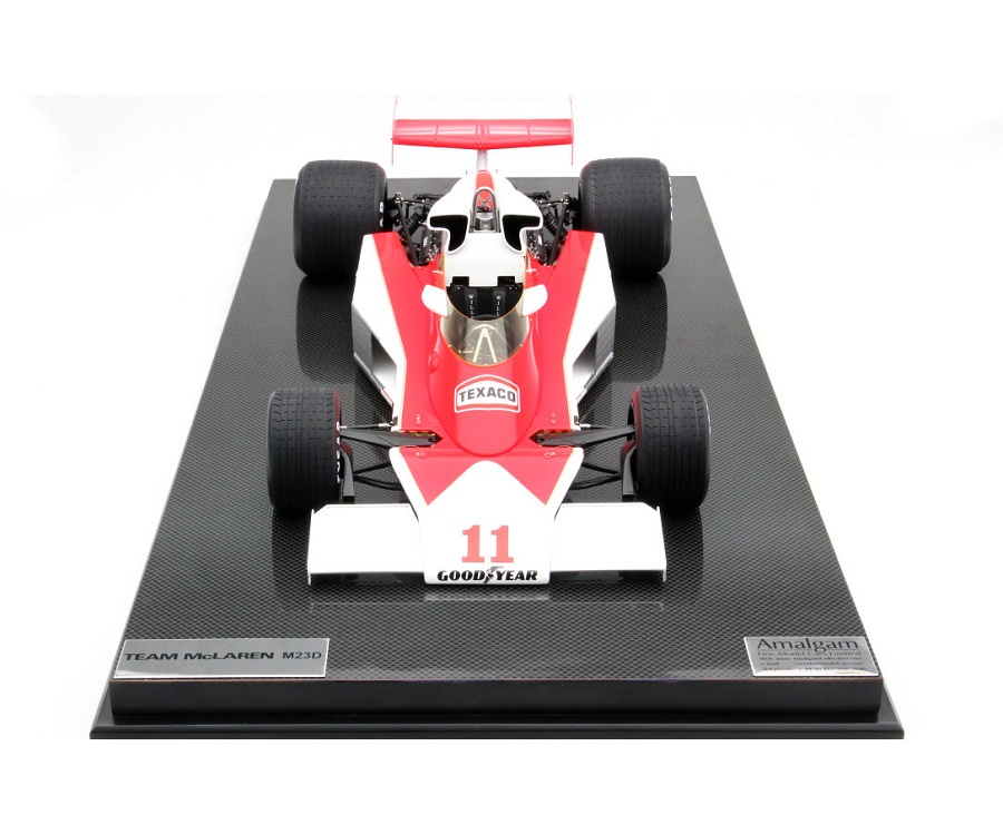 La McLaren F1 di James Hunt in miniatura.