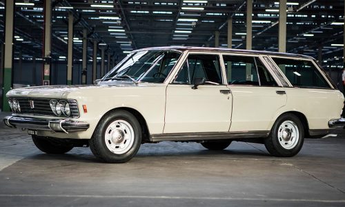 Al Brema Classic Motorshow la singolare Fiat 130 Familiare di Umberto Agnelli.