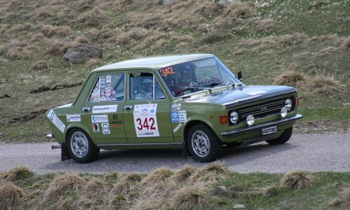 La Fiat 128 di Turri e Russo primeggiano a Valsugana Classic 2019.