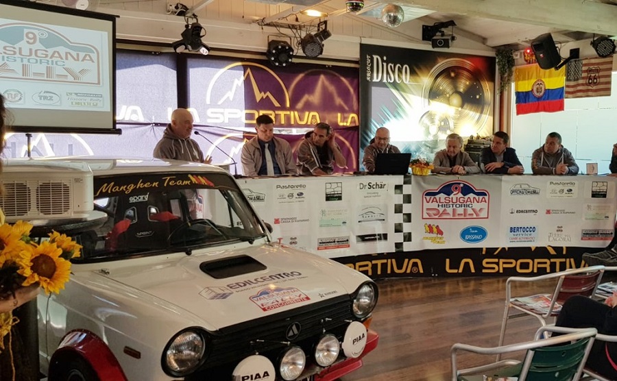 Presentato il 9° Valsugana Historic Rally.