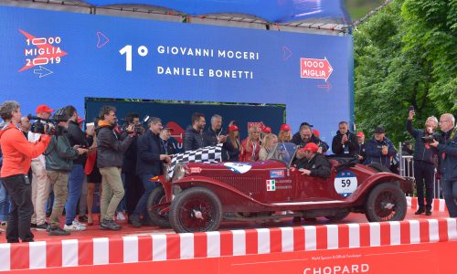 La 1000 Miglia 2019 è meritatamente nelle mani del duo Moceri – Bonetti su Alfa Romeo.