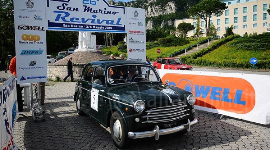 Passanante – Buccioni portano la loro Fiat 1100 alla vittoria del 26° San Marino Revival.