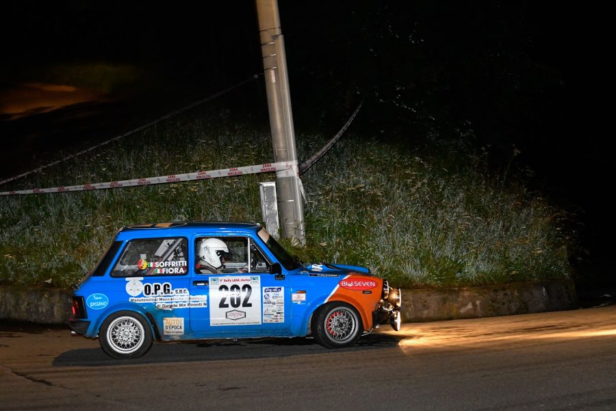 Fiora – Soffritti fanno loro la tappa del Trofeo A112 Abarth al Rally Lana Storico.