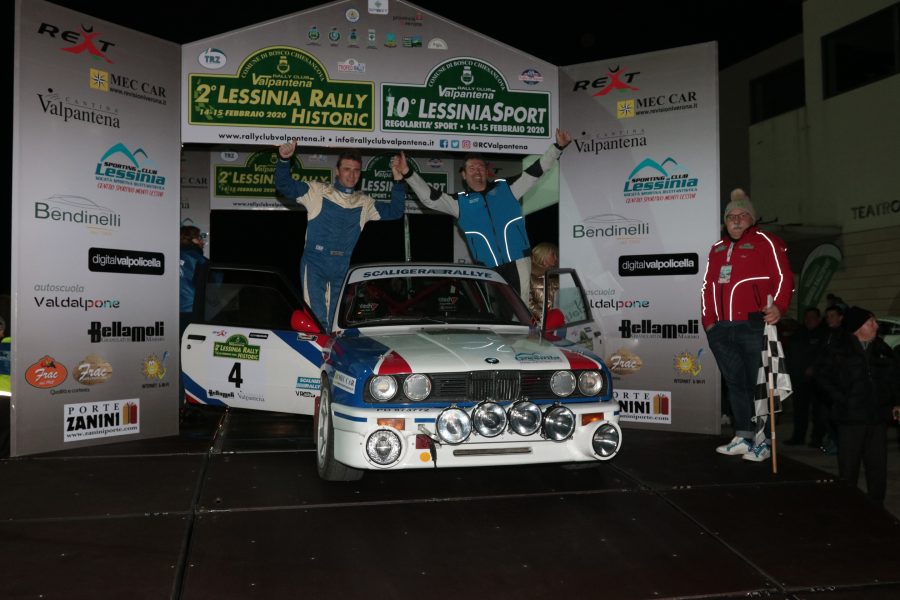 “Raffa” e Paolo Scardoni concedono il bis al 2° Lessinia Rally Historic.