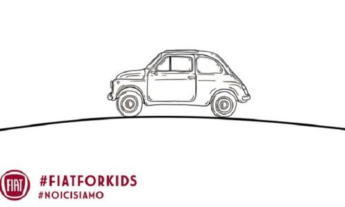 #fiatforkids: Fiat lancia il Colorbook della 500, pensando ai più piccoli