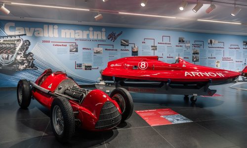“Cavalli marini”, la motonautica Alfa Romeo in mostra.