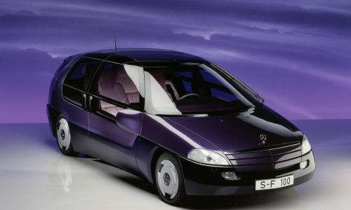 Mercedes-Benz F-100 il prototipo, che 30 anni fa, anticipava il futuro.