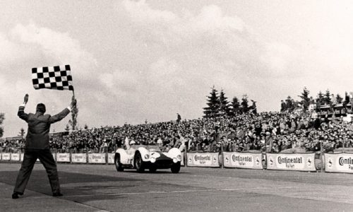 Maserati Tipo 61, 60 anni fa prima alla 1000 km Nürburgring.
