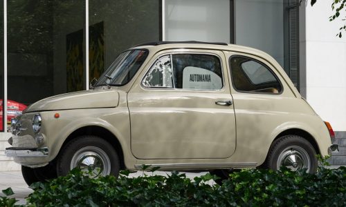 L’iconica Fiat 500 presente ad “Automania”, la nuova mostra del Museum of Modern Art di New York.