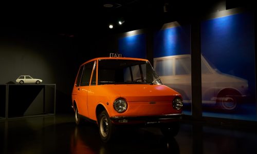 Il prototipo Fiat City Taxi di Manzù protagonista della mostra “Che macchina!”.