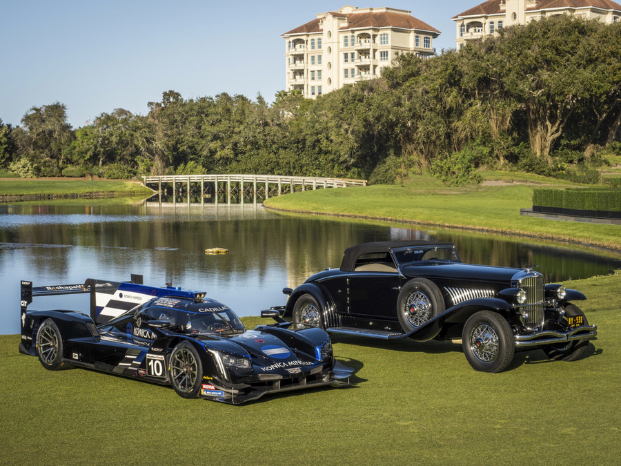 Il Concorso d’Eleganza Amelia Island ad una Duesenberg del 1934.