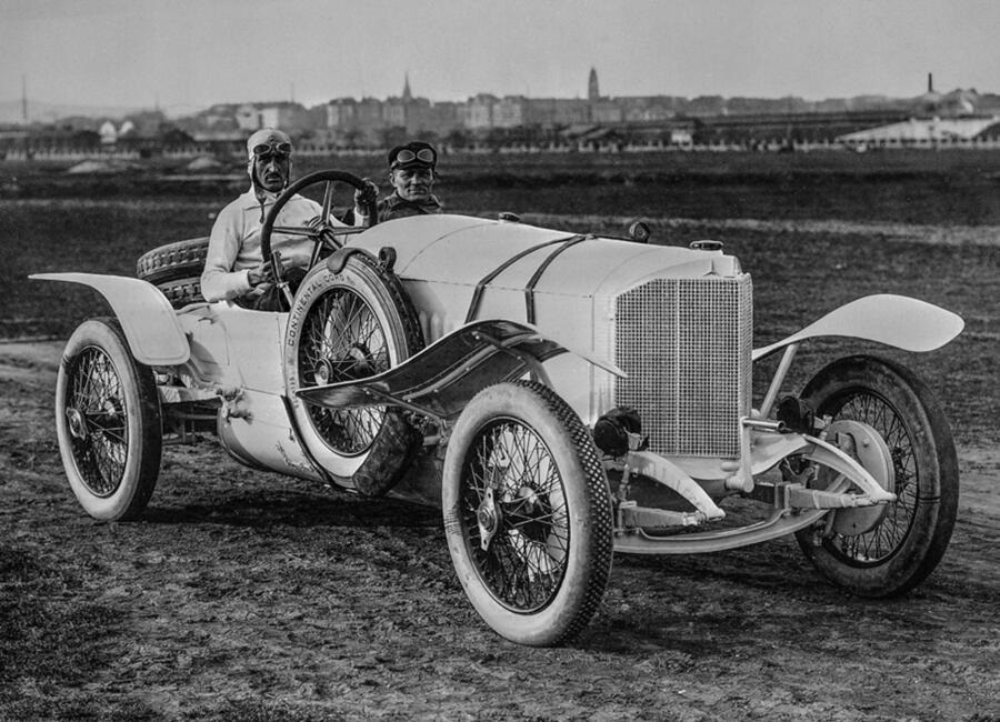 Targa Florio 1922, Mercedes vince con motore sovralimentato.