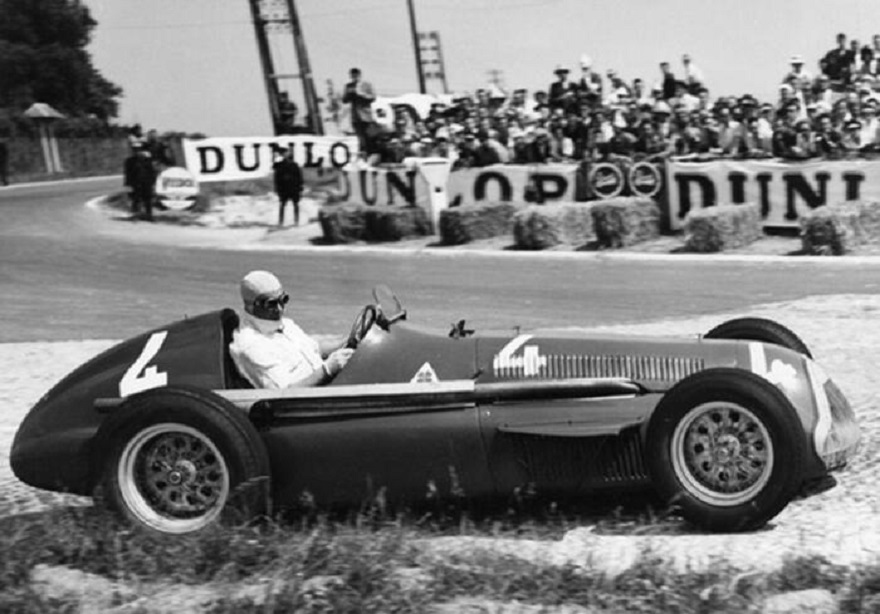 Dowsetts Tipo 184, per guidare su strada l’Alfetta di Fangio.
