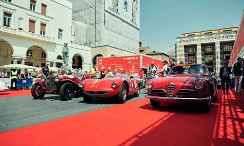 Alfa Romeo trionfa alla 1000 Miglia 2022 con la 6C 1750 SS Zagato del 1929.