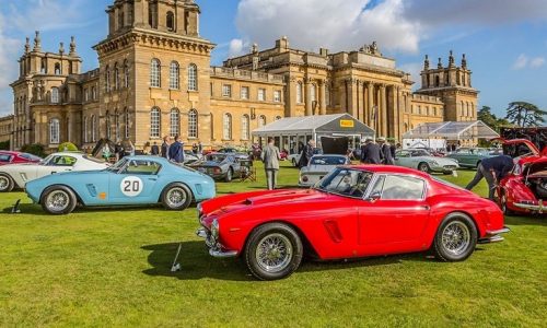 Salon Privé, i gioielli Ferrari ospiti a palazzo Churchill.