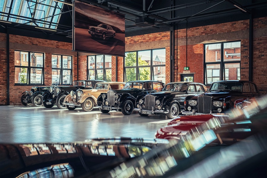 Bentley, nell’Heritage Garage tutta la storia del marchio.