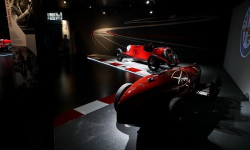 “A luci spente” al Museo Alfa Romeo.