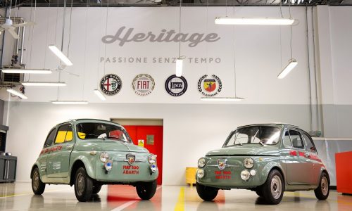 L’Heritage Stellantis svela la Abarth Classiche 500 Record Monza ’58 a Milano AutoClassica.