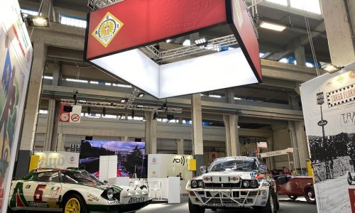 Lo stand del Club ACI Storico presente all’edizione 2023 di Automotoretrò.