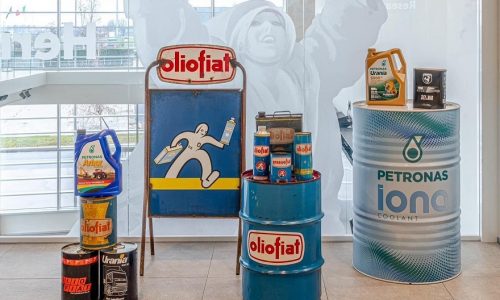 Il museo Petronas di Torino ricorda i marchi storici italiani.