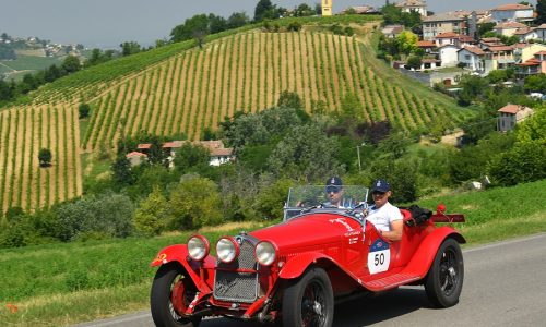 La Mille Miglia verso il traguardo.