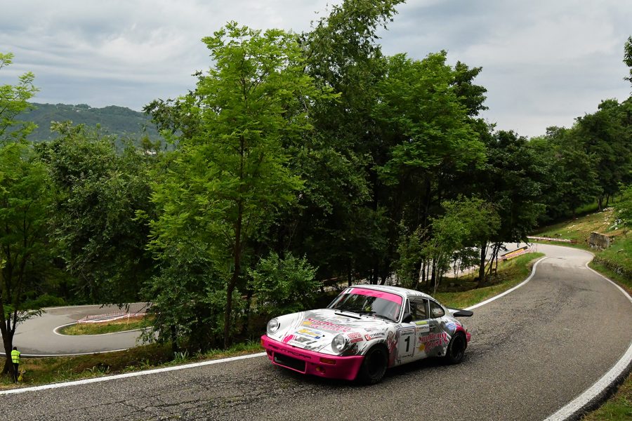 Sono Da Zanche-De Luis su Porsche 911 RS i vincitori del Rally Storico Campagnolo.