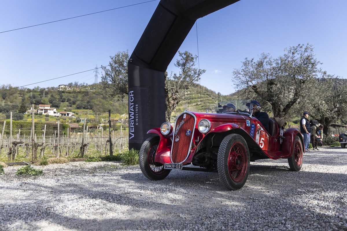 Lorenzo e Mario Turelli trionfano al Franciacorta Historic 2024 su Fiat 508 S “Coppa Oro” del 1934.