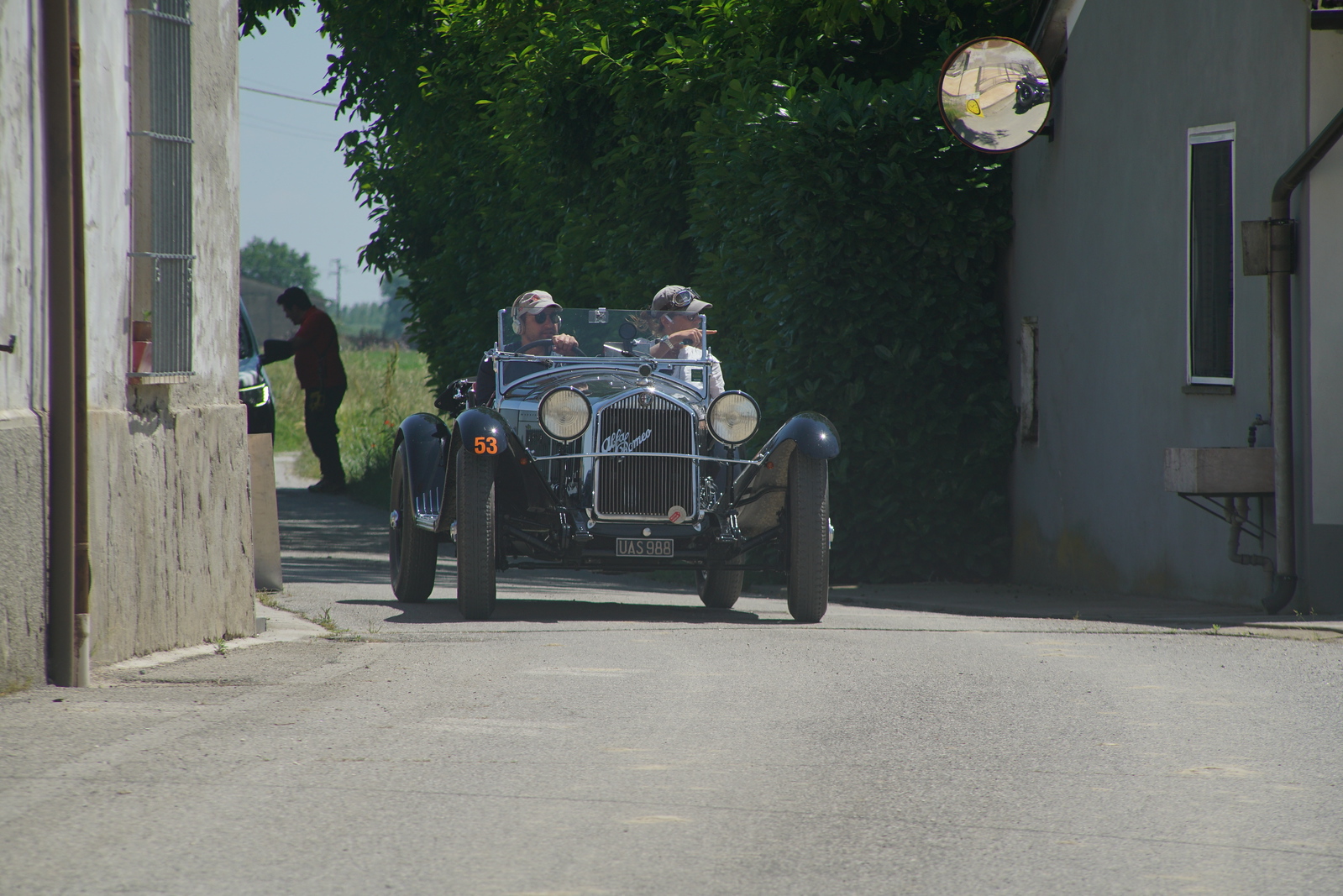 Tonconogy e Ruffini trionfano al Campagne e Cascine su Alfa Romeo 6C.