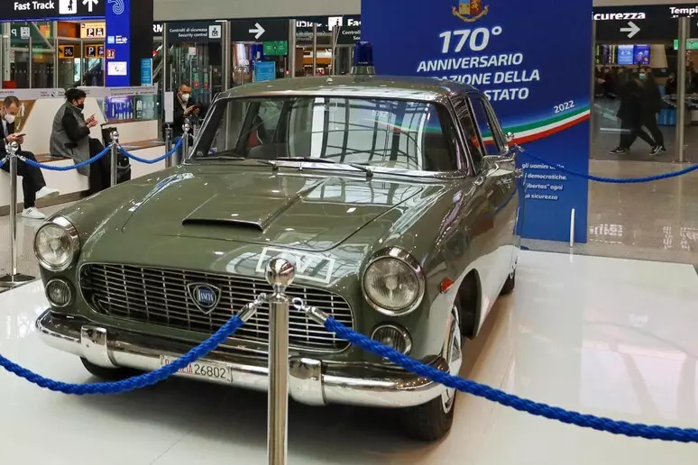 Le Auto Storiche della Polizia al ‘Reb Concours’ di Roma.
