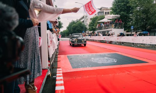 Lancia partecipa alla 1000 Miglia 2024.