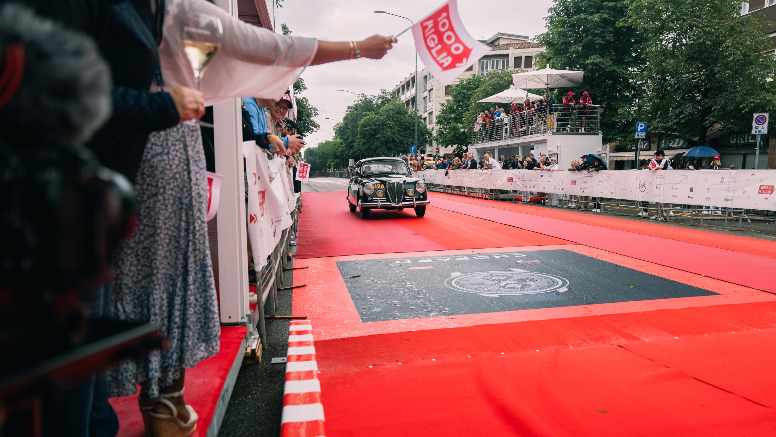 Lancia partecipa alla 1000 Miglia 2024.