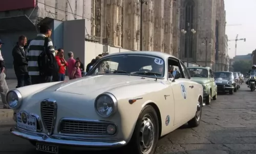 AC Milano Celebra i 70 Anni dell’Alfa Romeo Giulietta.