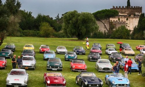 Cavalcade Classiche 2024: Oltre 60 Ferrari alla scoperta di Friuli e Slovenia.
