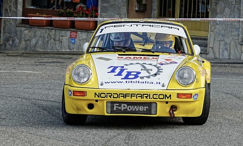 Bertinotti padrone di casa: al Rally Lana Storico la Porsche canta forte.
