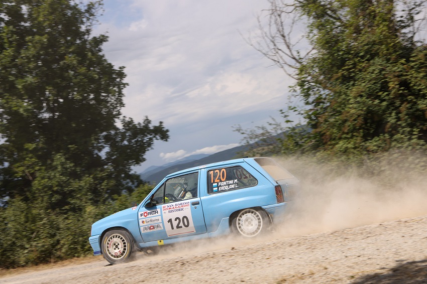 Historic San Marino Rally: Fantini ed Ercolani firmano l’impresa. Sipsz e Pons sigillano la supremazia tra le Integrali.