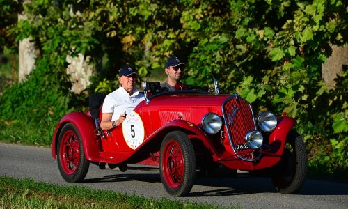 Andrea e Roberto Vesco trionfano al XXIV Città di Lumezzane con la Fiat 508S.