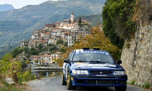 La Subaru Legacy di Pedro, cinque meraviglie, trionfa nel gran finale del CIR Auto Storiche.