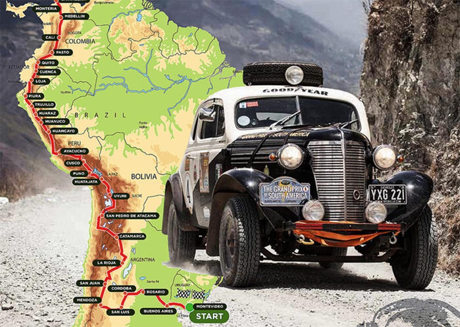 Gran Premio del Sud America 2026: 11.000 km sulle strade leggendarie delle leggende della regolarità.