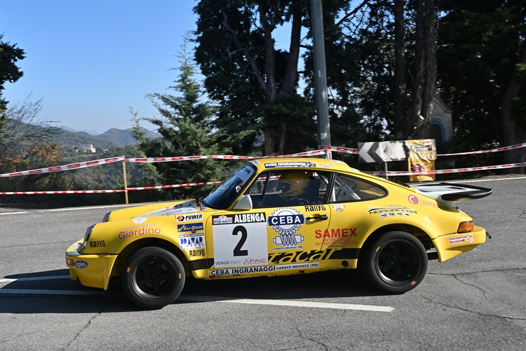Bertinotti e Rondi trionfano al Memory Fornaca 2025 con la Porsche 911 RS.