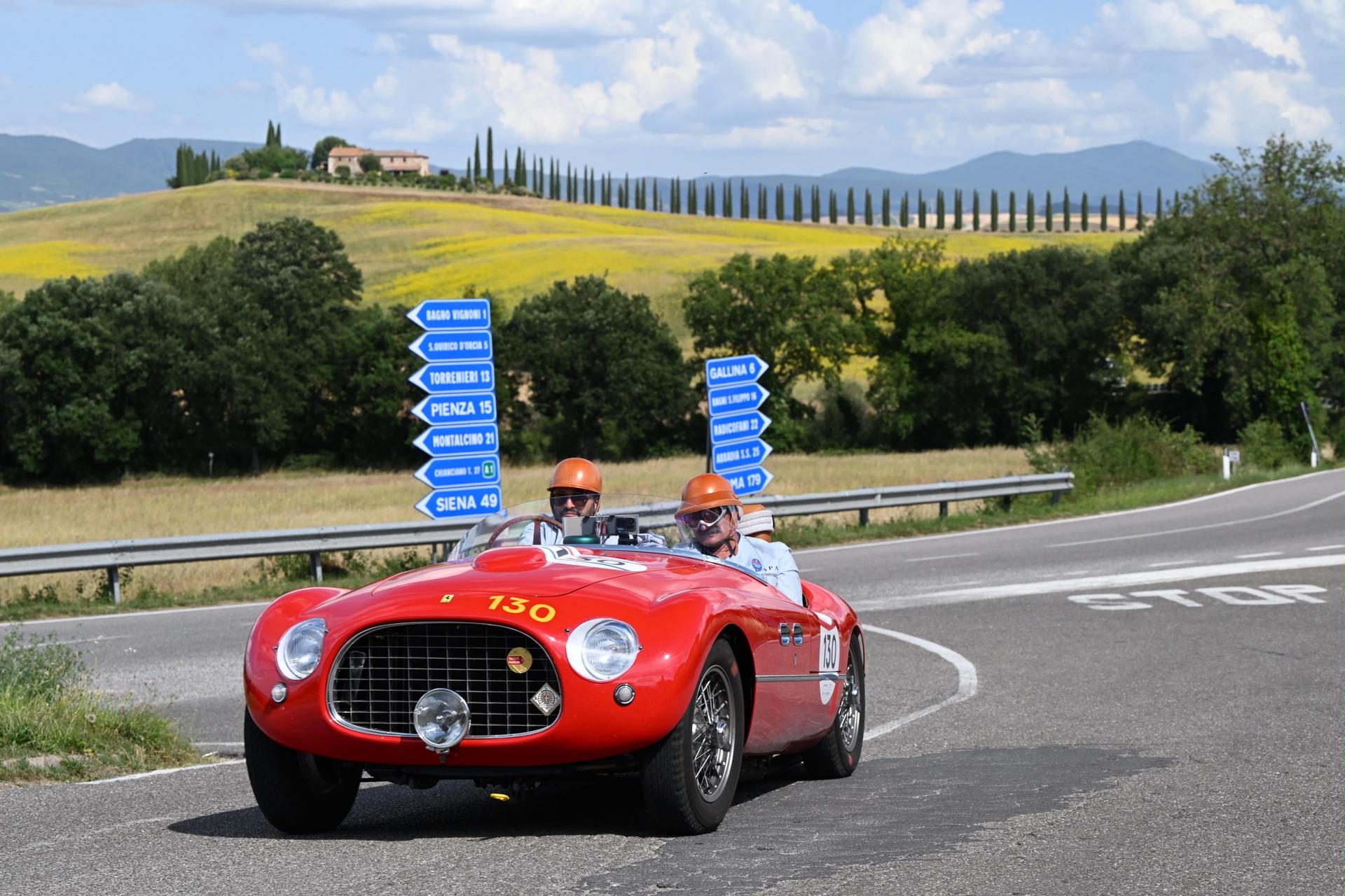 1000 Miglia 2026: da Siena a Radicofani, in direzione della capitale.