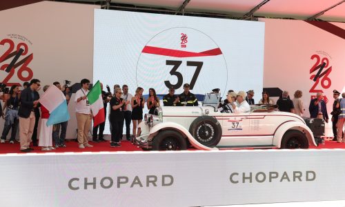 1000 Miglia 2026, la Freccia Rossa ha preso il volo.