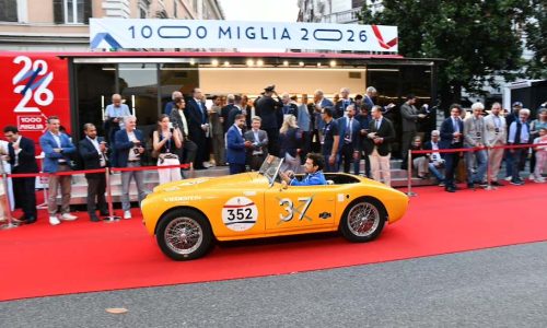 1000 Miglia 2026: da Roma verso l’Adriatico, la Freccia Rossa attraversa il cuore verde d’Italia.